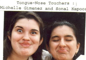 Michelle and Sonal